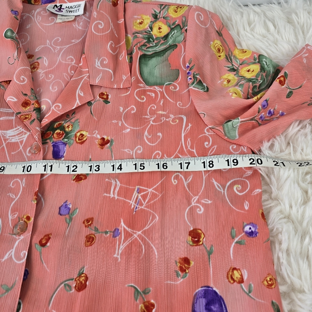 Vintage Maggie Sweet 2 piece Dress and Cover Top - Picture 8 of 15